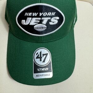 Jets sport cap one size adjustable green